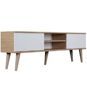 Obrazek Szafka RTV 160 Toronto Artisan/Biały