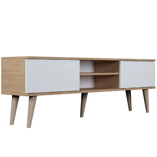 Obrazek Szafka RTV 160 Toronto Artisan/Biały