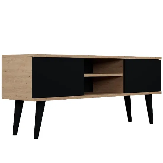 Obrazek Szafka RTV 120 Toronto Artisan/Czarny