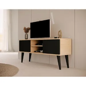 Obrazek Szafka RTV 120 Toronto Artisan/Czarny