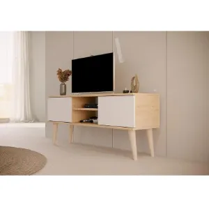 Obrazek Szafka RTV 120 Toronto Artisan/Biały