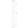 Obrazek Wąż prysznicowy 150 cm chrom