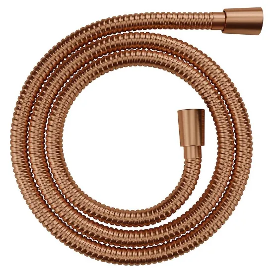 Obrazek Wąż prysznicowy 150 cm miedź szczotkowana