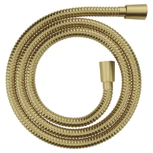 Obrazek Wąż prysznicowy 150 cm mosiądz szczotkowany