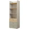 Obrazek Regał Yuki 5 Eukaliptus/Szary Beż/Dąb Olejowany