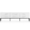Obrazek Szafka RTV Clearing 04 biały/czarna