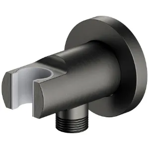 Obrazek Przyłącze kątowe z uchwytem grafit