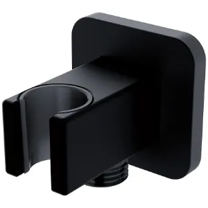 Obrazek Przyłącze kątowe z uchwytem czarne