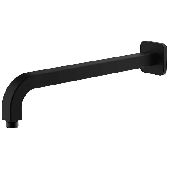 Obrazek Ramię prysznicowe ścienne 35 cm czarne