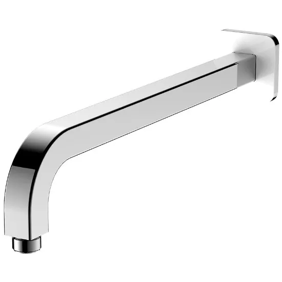 Obrazek Ramię prysznicowe ścienne 35 cm chrom/biały