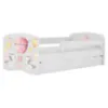 Obrazek Łóżko dziecięce Babydreams+SZ+M biały 80x160 balonik