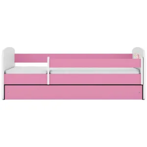 Obrazek Łóżko dziecięce Babydreams+SZ+M różowy 80x160 balonik