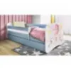 Obrazek Łóżko dziecięce Babydreams+SZ+M niebieski 80x180 balonik