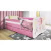 Obrazek Łóżko dziecięce Babydreams+SZ+M różowy 80x180 balonik