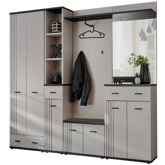 Obrazek Garderoba Hugo IV Cc Hg4 Kaszmir/Czarny