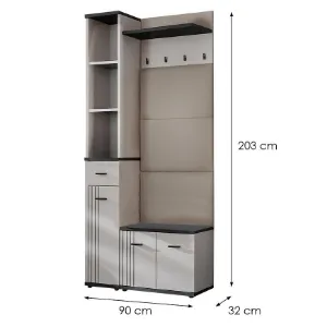 Obrazek Garderoba Hugo V Cc Hg5 Kaszmir/Czarny