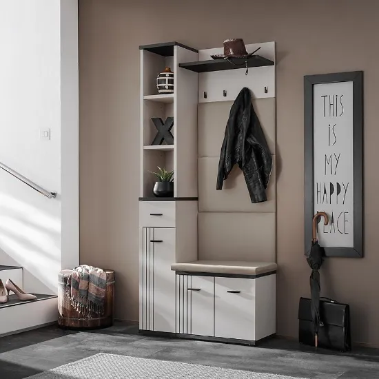 Obrazek Garderoba Hugo V Cc Hg5+P2 Poduszka Kaszmir/Czarny