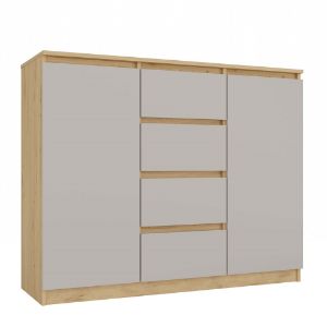 Obrazek Komoda Aramis 2D4S dąb artisan/kaszmir beż