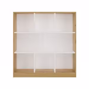 Obrazek Regał Darco 8P dąb artisan/biały