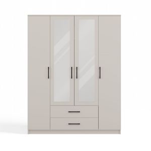 Obrazek Szafa Graviola 160 z lustrem kaszmir beż