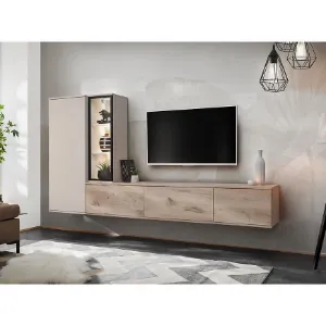 Obrazek Meblościanka Clare Dvc Cl Dąb Viking/Kaszmir