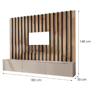 Obrazek Meblościanka Verti Ii Cas Vt 2 Kaszmir/ Artisan