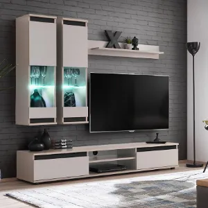 Obrazek Meblościanka Modo Cz Md Kaszmir/Czarny