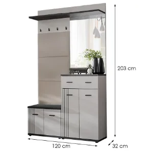 Obrazek Garderoba Hugo VI Cc Hg6 Kaszmir/Czarny