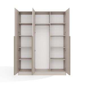 Obrazek Szafa Sensory 150 cm 3D kaszmir beż