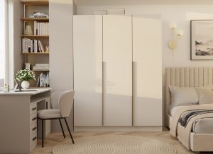 Obrazek Szafa Sensory 150 cm 3D kaszmir beż