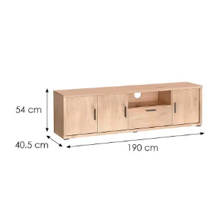 Obrazek Szafka RTV Grande G5 190 Dąb Cremona