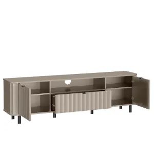 Obrazek Szafka RTV Novado 5nv 200 Clay Gray