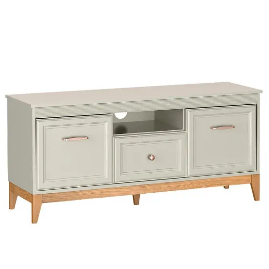 Obrazek Szafka RTV Windsor 8w Kashmir/Dąb Naturalny