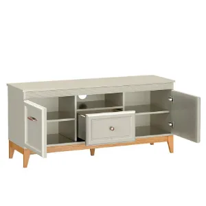 Obrazek Szafka RTV Windsor 8w Kashmir/Dąb Naturalny