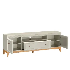 Obrazek Szafka RTV Windsor 9w Kashmir/Dąb Naturalny