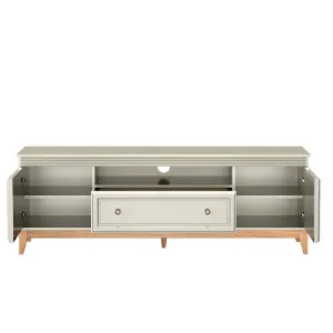 Obrazek Szafka RTV Windsor 9w Kashmir/Dąb Naturalny