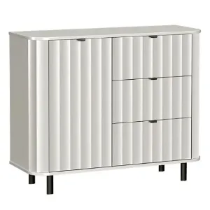 Obrazek Komoda Novado 3nv 110 Biały Klasyczny