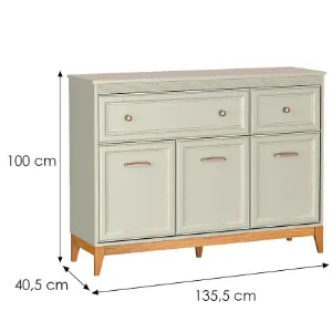 Obrazek Komoda Windsor 1w 135 Kashmir/Dąb Naturalny