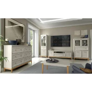 Obrazek Komoda Windsor 2w 180 Kashmir/Dąb Naturalny