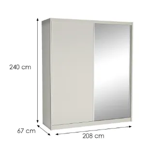 Obrazek Szafa Maciej 200 Lustro Kashmir