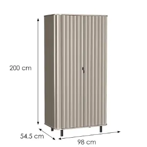 Obrazek Szafa Novado 8nv Clay Gray