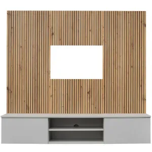 Obrazek Meblościanka Xari Pgas Xr L2 Perla Gray/Artisan