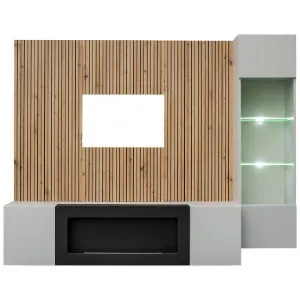 Obrazek Meblościanka Xari Pgas Xr L-K Perla Gray/Artisan