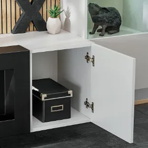 Obrazek Meblościanka Xari Pgas Xr L-K Perla Gray/Artisan