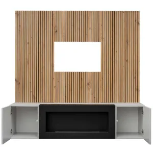 Obrazek Meblościanka Xari Pgas Xr L2-K Perla Gray/Artisan