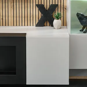 Obrazek Meblościanka Xari Pgas Xr L2-K Perla Gray/Artisan