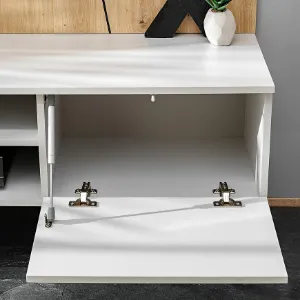 Obrazek Meblościanka Xari Pgas Xr G Perla Gray/Artisan