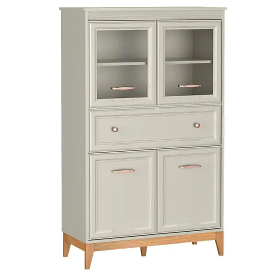 Obrazek Witryna Niska Windsor 5w Kashmir/Dąb Naturalny