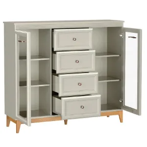 Obrazek Witryna Niska Windsor 7w Kashmir/Dąb Naturalny