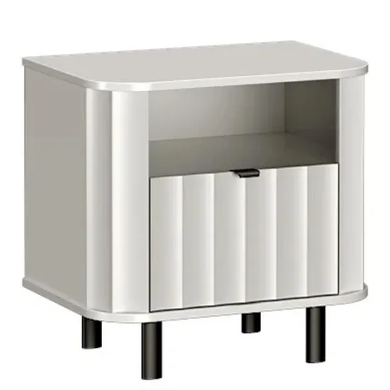 Obrazek Szafka Nocna Novado 7nv Biały Klasyczny